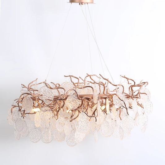 Hanglamp Vento – Rosé – Ø65 cm – afbeelding 2