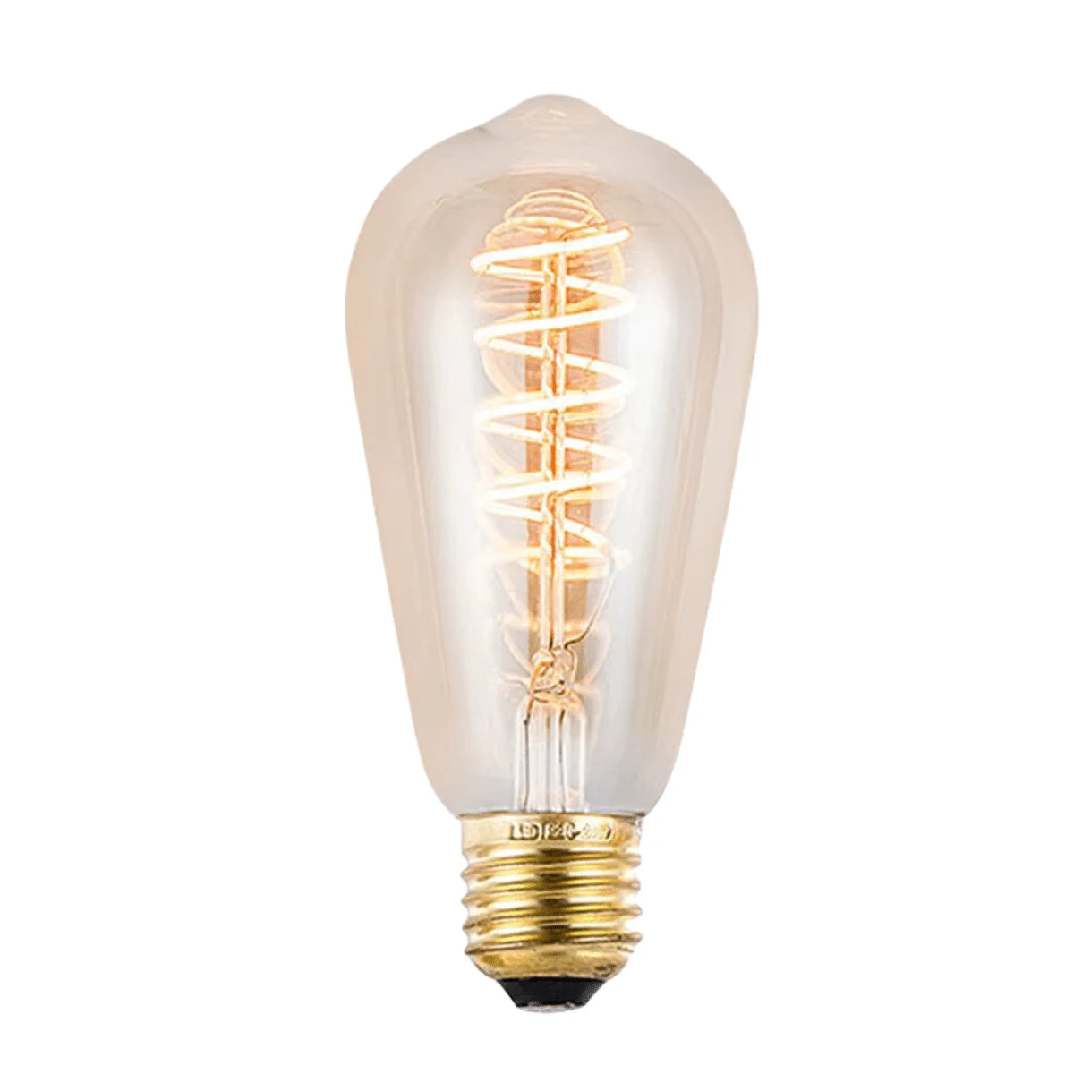 LED-lichtbron E27 edison (ST64) · 6W · 2200K