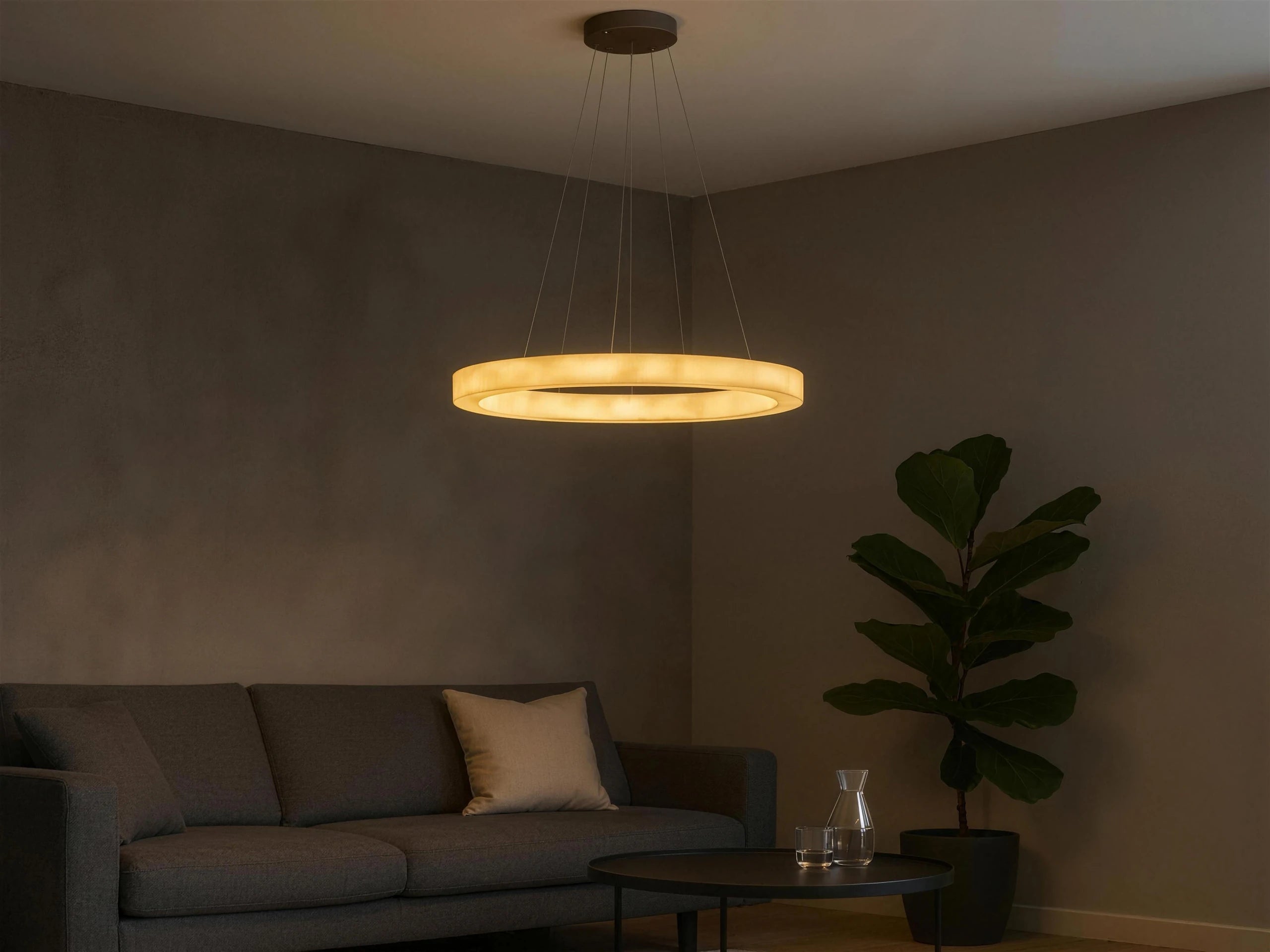 Licht dat een kamer