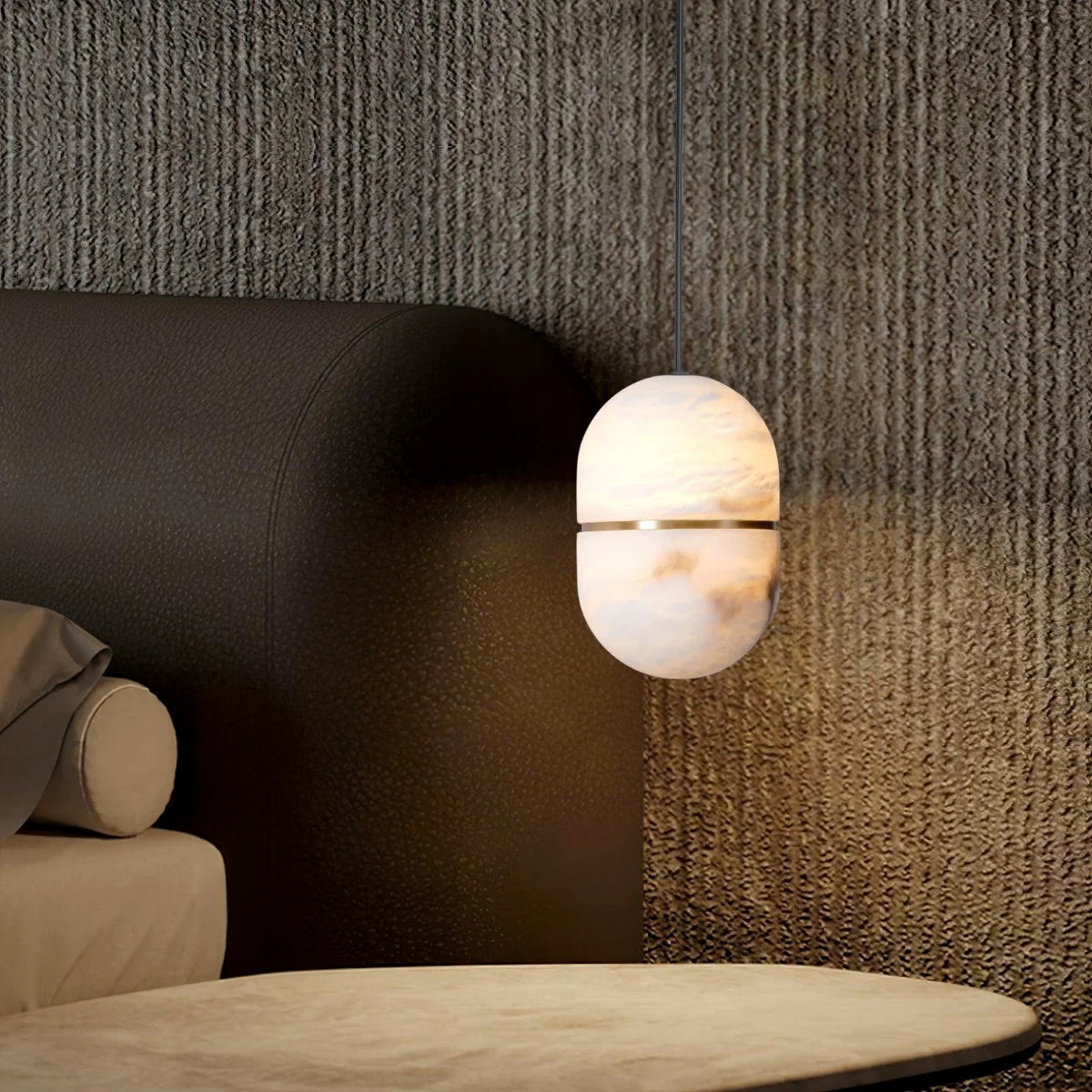 Hanglamp Alina – Marmer – Ø14 cm – afbeelding 4