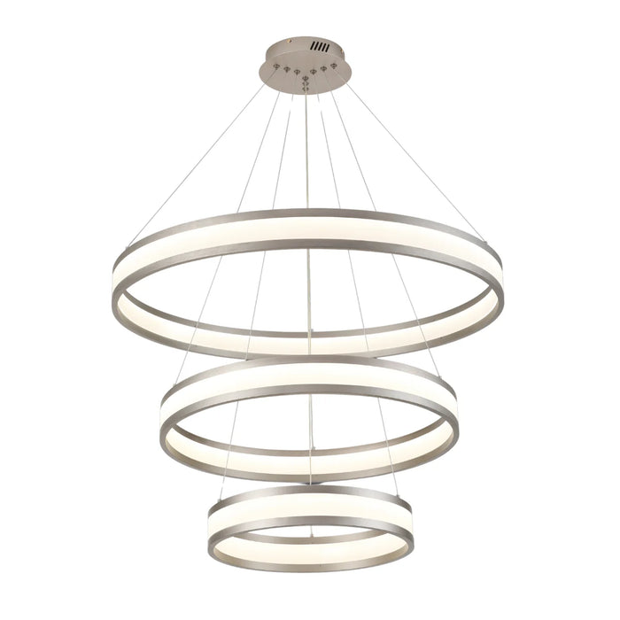 Hanglamp Ambre – LED – Gun Grey – Ø40+60+80 cm