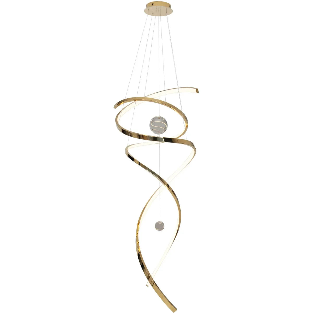Hanglamp Cavel – Rosé – Curve Ringen