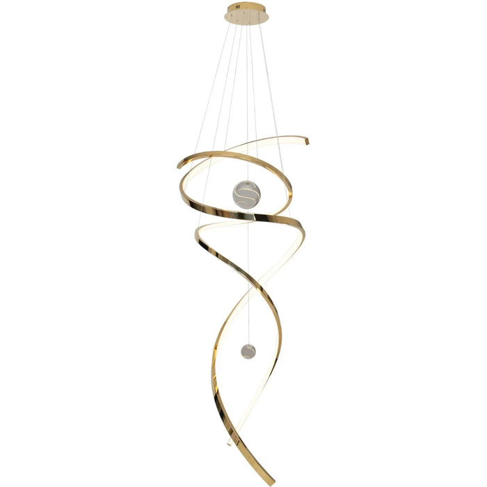 Hanglamp Cavel – Rosé – Curve Ringen