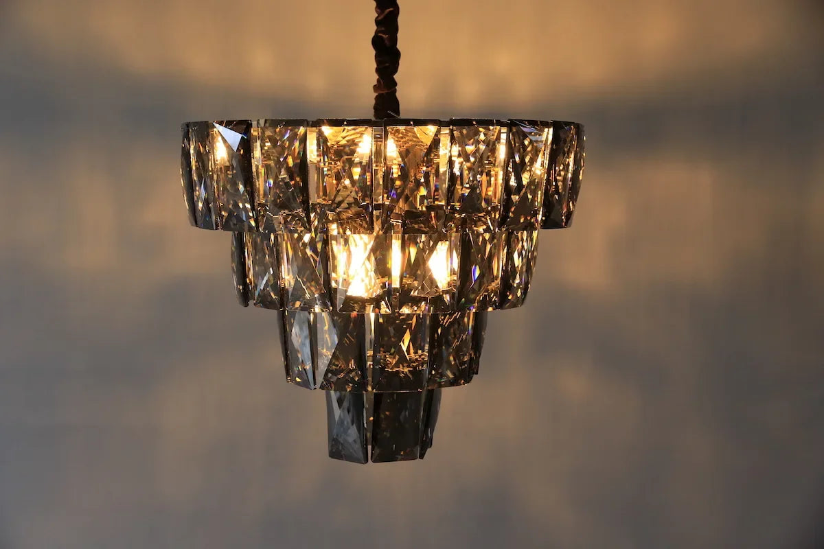 Hanglamp Creel – Antraciet Glas – Ø50 cm – afbeelding 2