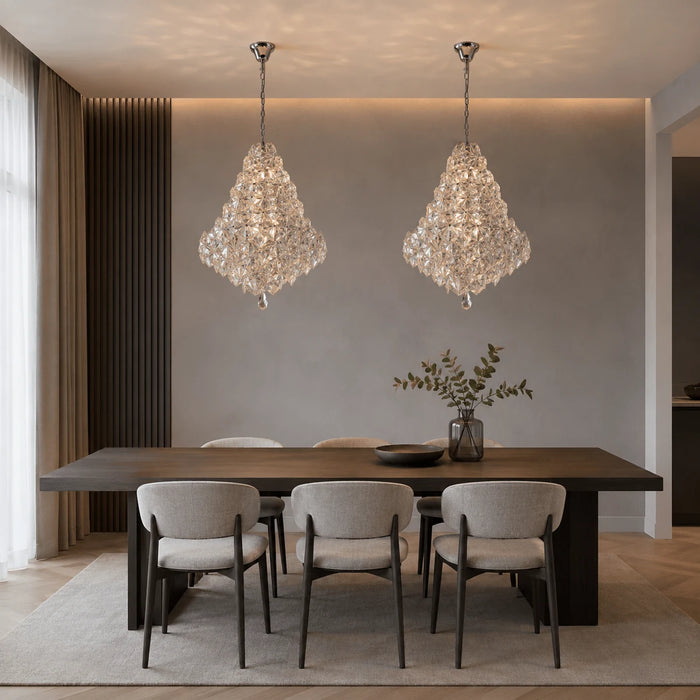 Hanglamp Fiora – Chroom – Ø65 cm