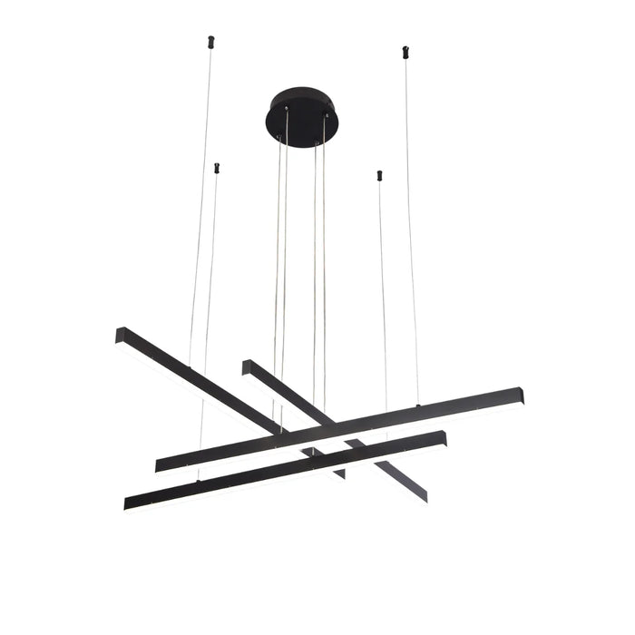 Hanglamp Nes – Zwart – 4 Lichtpunten