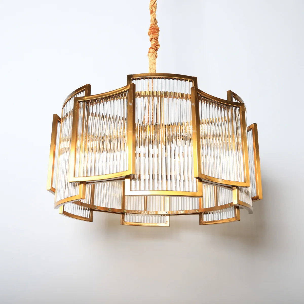 Hanglamp Nore – Helder Glas – Ø60 cm – afbeelding 5