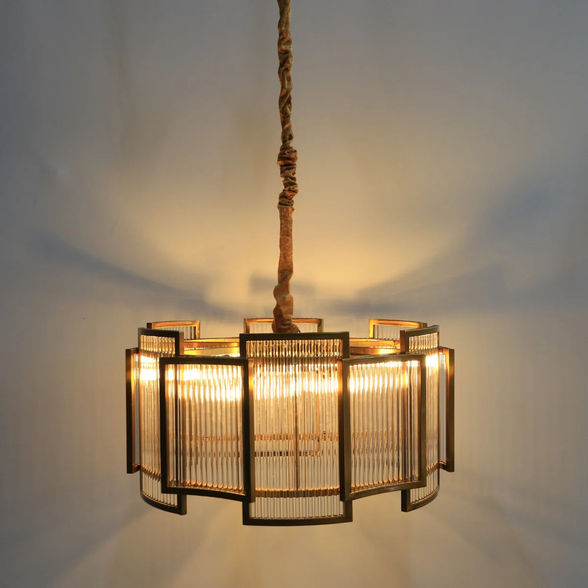 Hanglamp Nore – Helder Glas – Ø60 cm – afbeelding 6