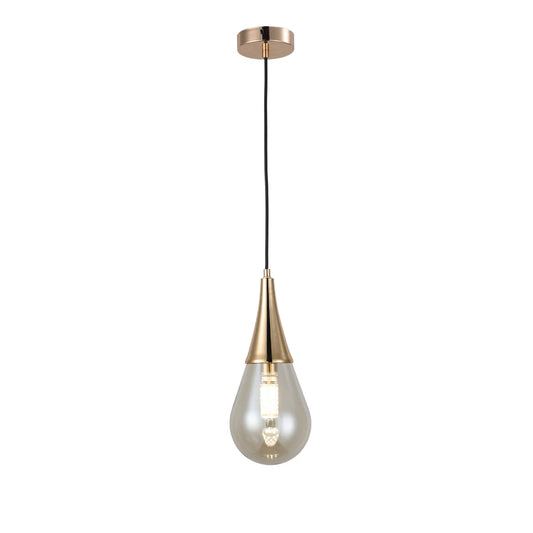 Hanglamp Orin – Amber Glas – afbeelding 2