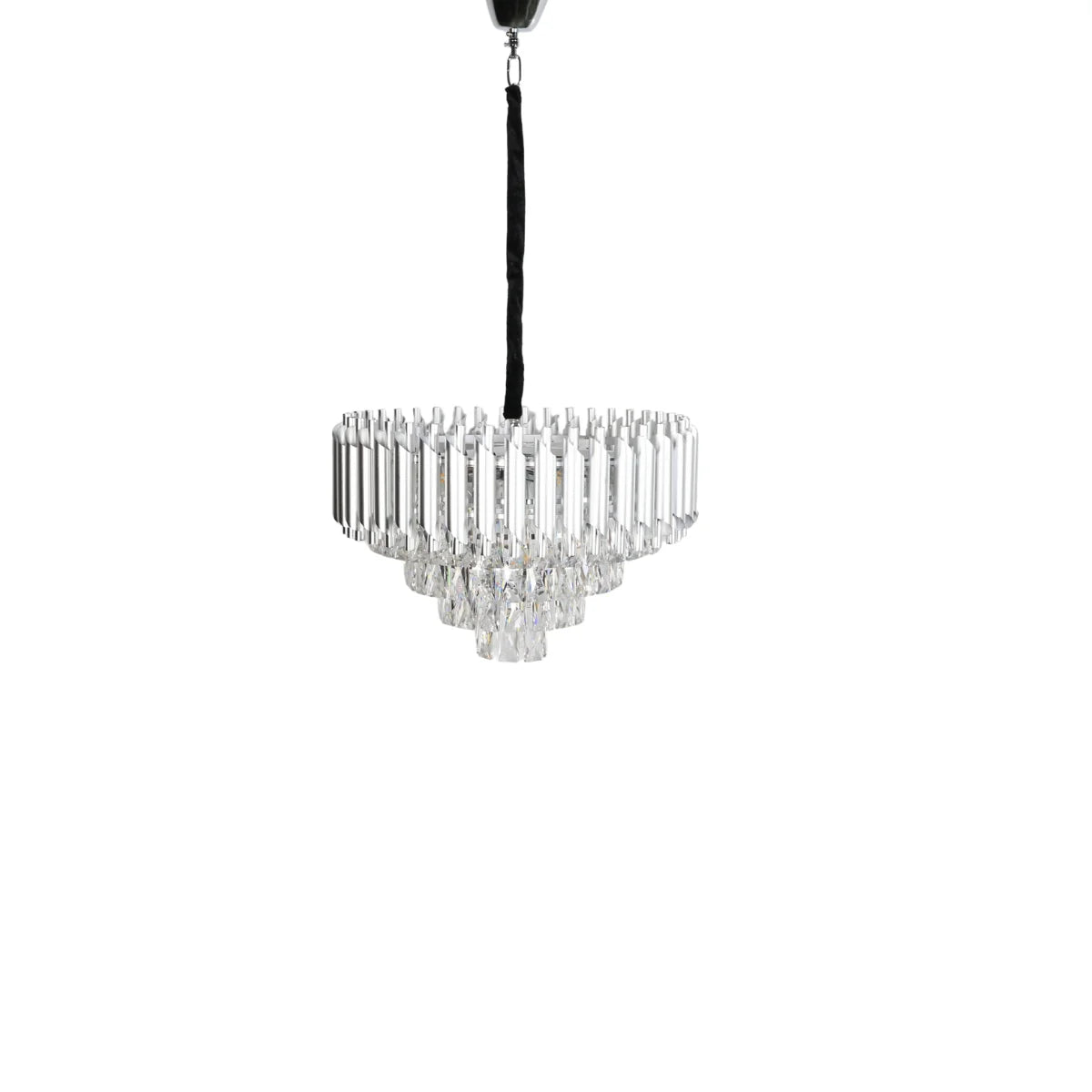 Hanglamp Selene – Kristal Chroom – Ø40 cm – afbeelding 3