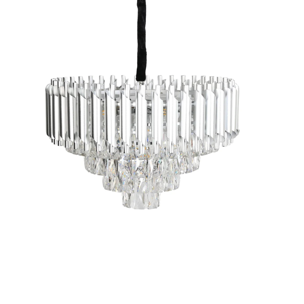 Hanglamp Selene – Kristal Chroom – Ø50 cm – afbeelding 5