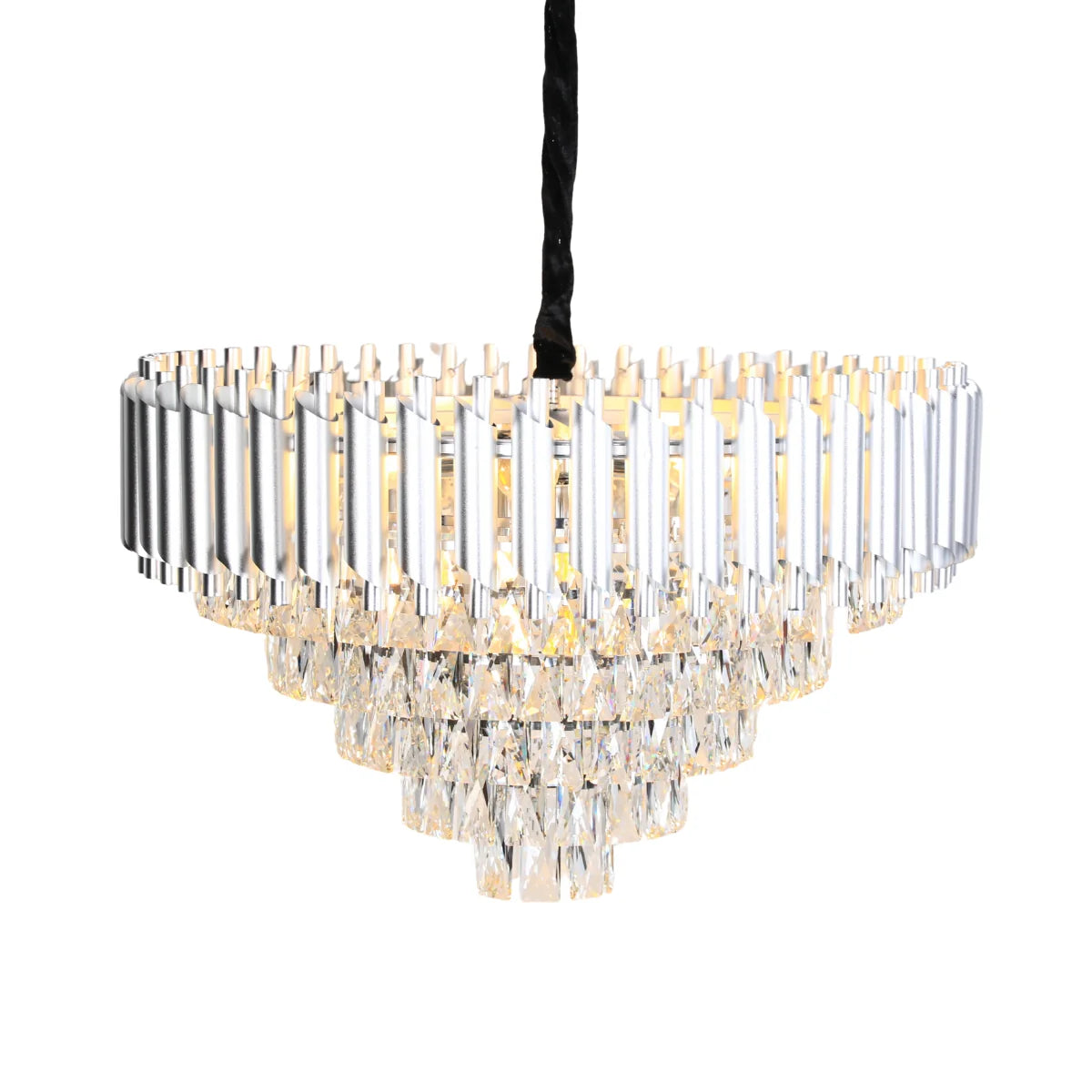 Hanglamp Selene – Kristal Chroom – Ø60 cm – afbeelding 4