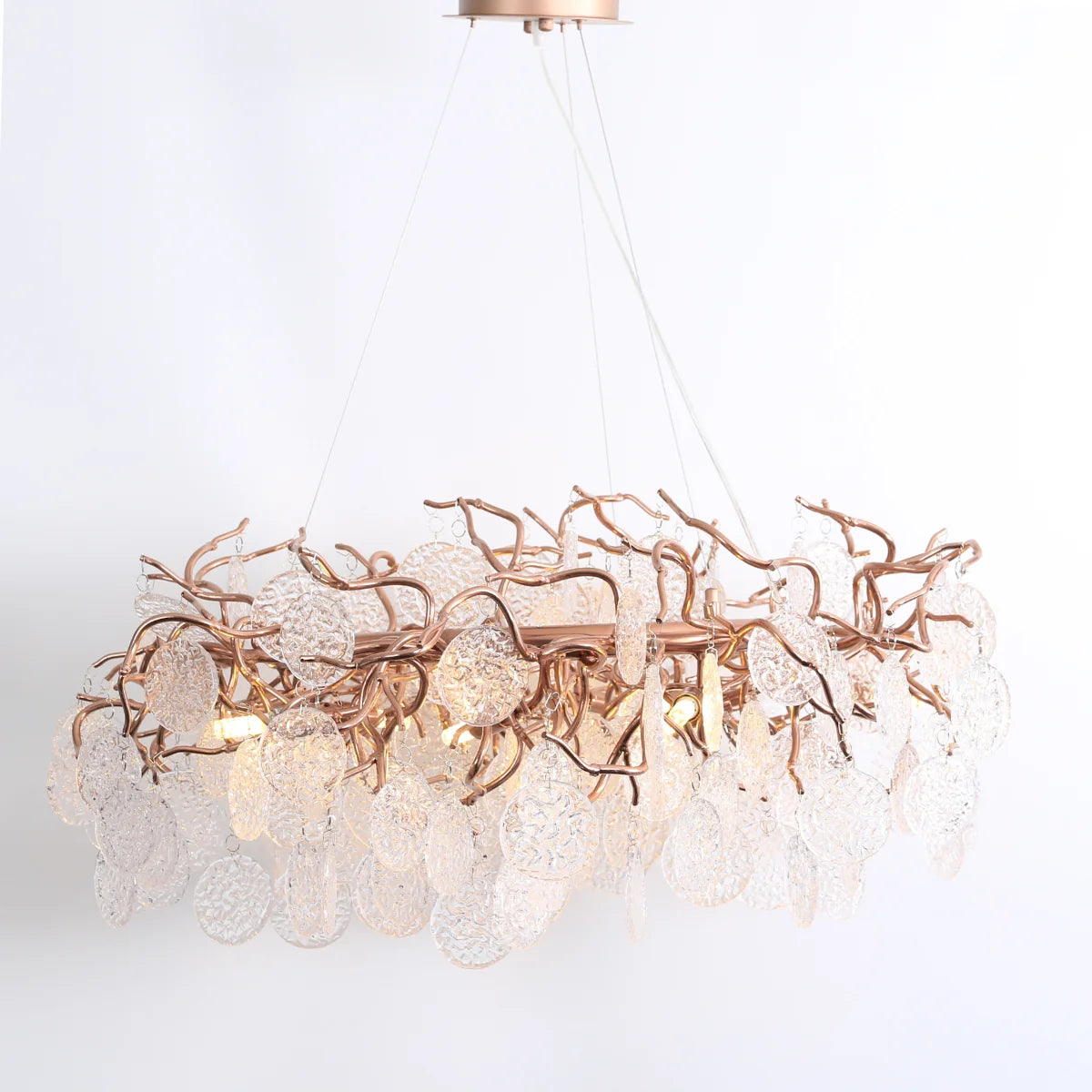 Hanglamp Vento – Rosé – Ø65 cm – afbeelding 2