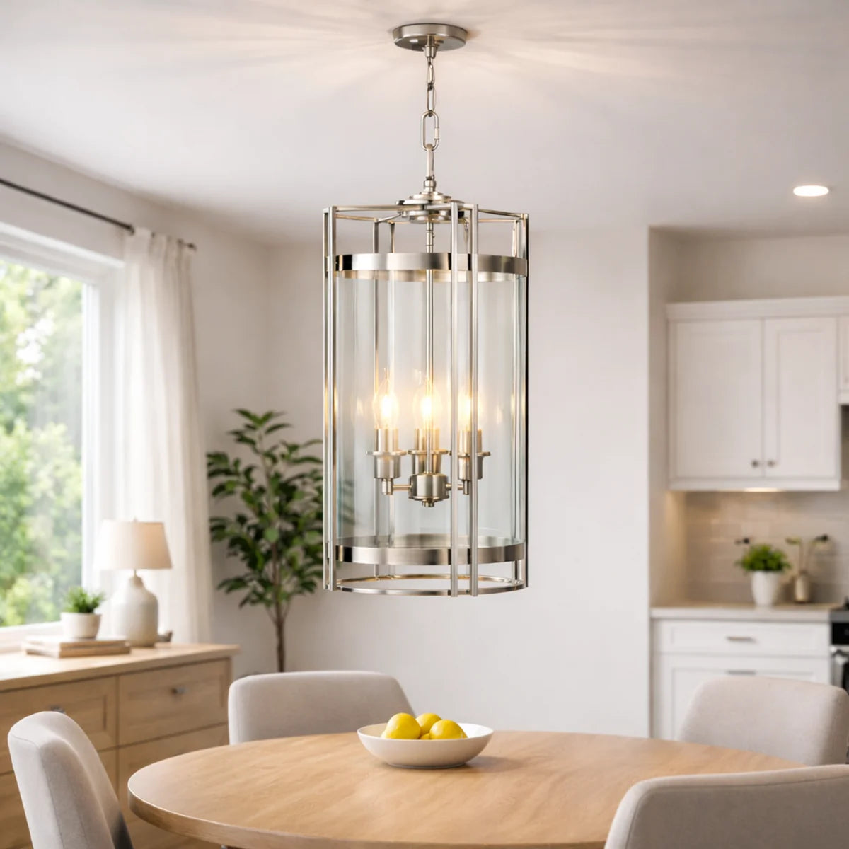 Hanglamp Zuri – Zilver – Ø30 cm