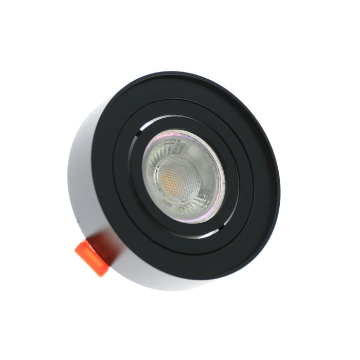 Inbouwspot Mace – Zwart – Rond – GU10 – IP20