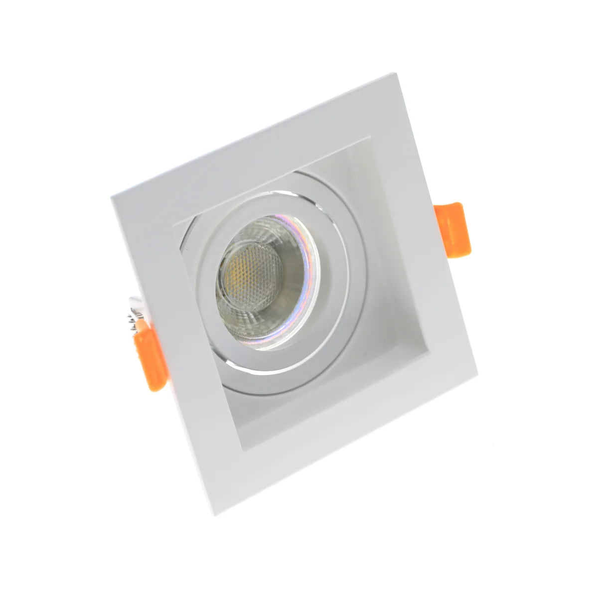 Inbouwspot Ray – Wit – Vierkant – GU10 – IP20