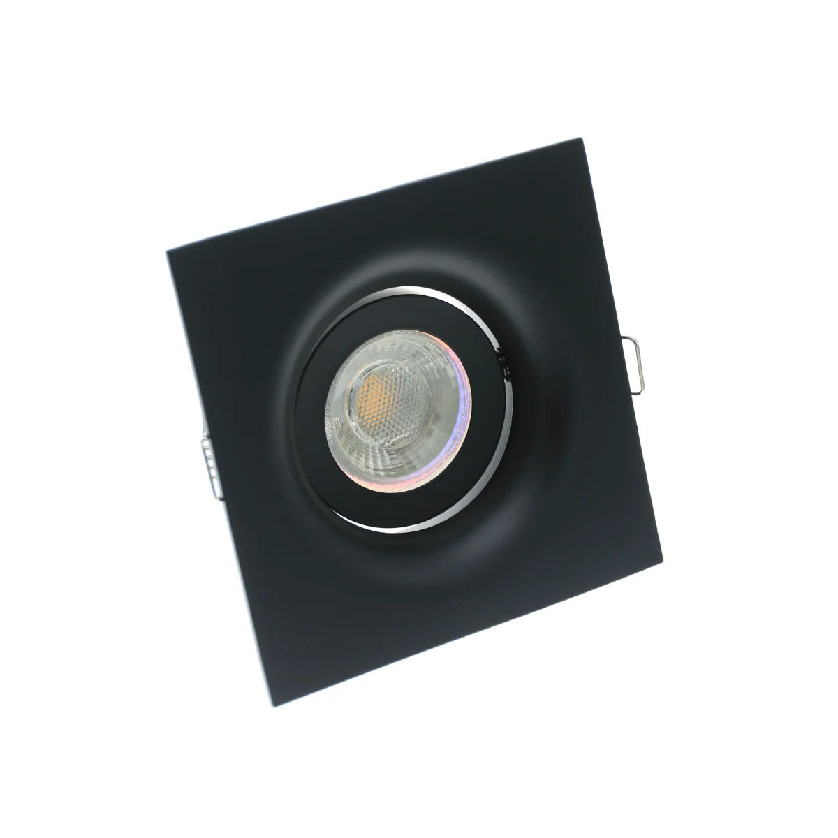 Inbouwspot Rima – Zwart – Vierkant – GU10 – IP20
