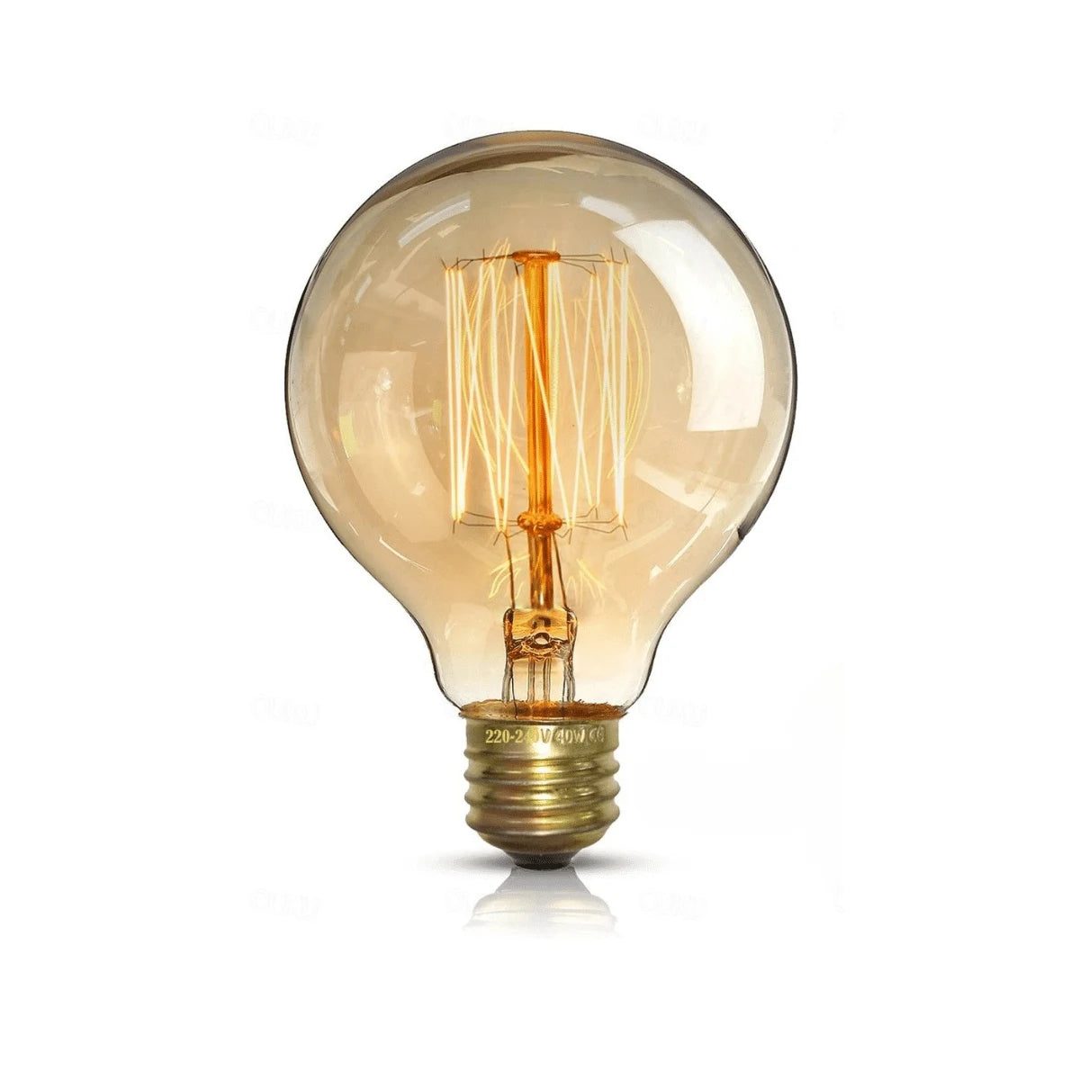 Kooldraadlamp E27 globe (G95) · 40W · 2200K