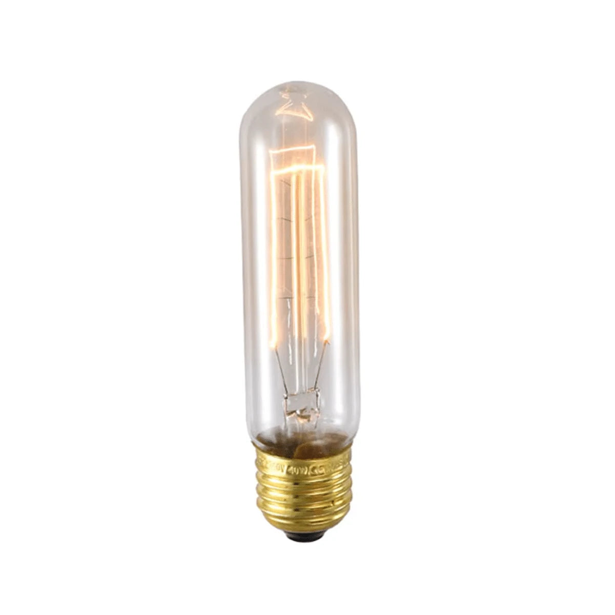 Kooldraadlamp E27 buis (T125) · 40W · 2200K