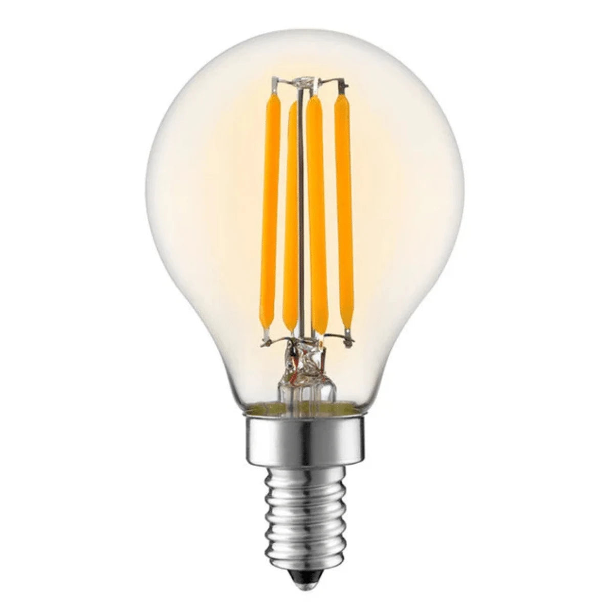 LED-lichtbron E14 kogel (G45) · 4W · 2500K