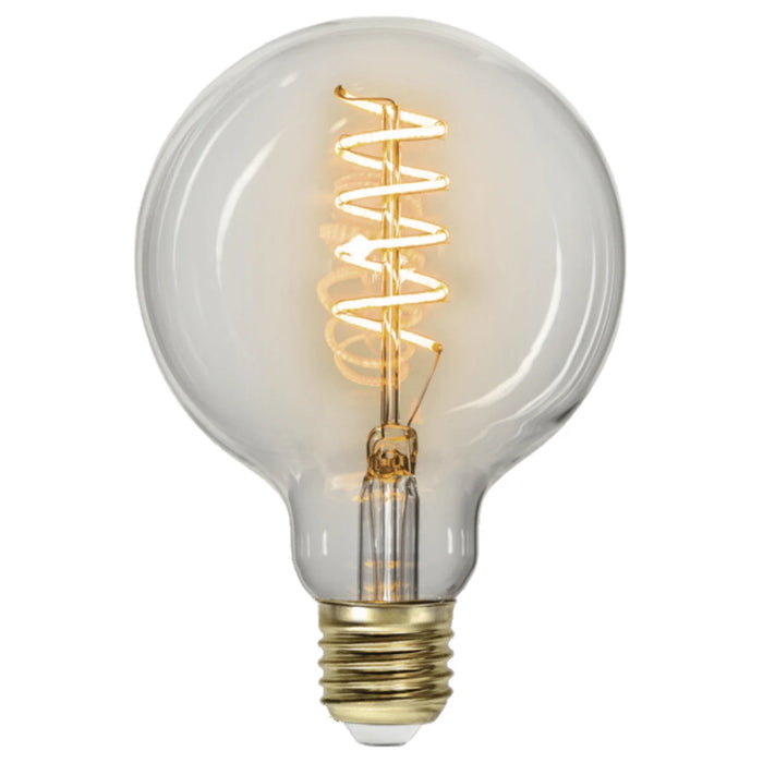LED-lichtbron E27 globe (G95) · 6W · 2200K