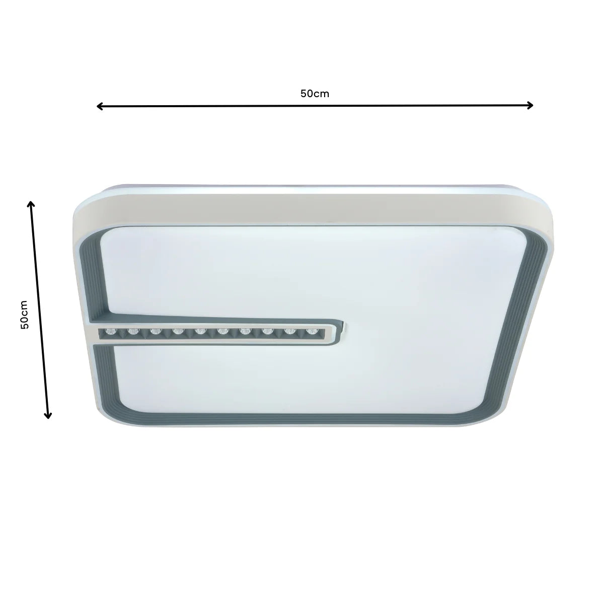 Plafondlamp Nema – LED – 50x50cm – afbeelding 4