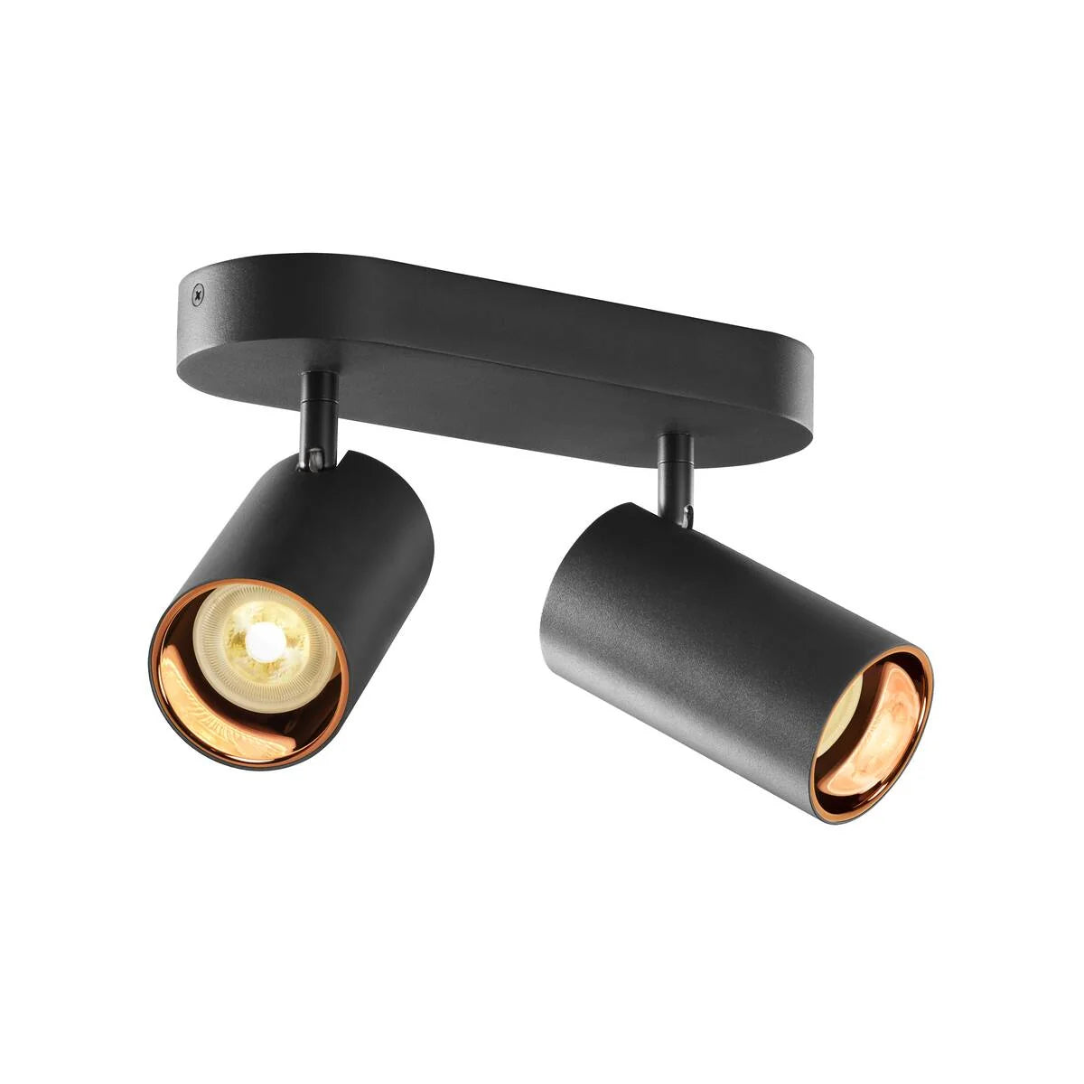 Plafondlamp Selce – Zwart – 2 Lichtpunten – afbeelding 3