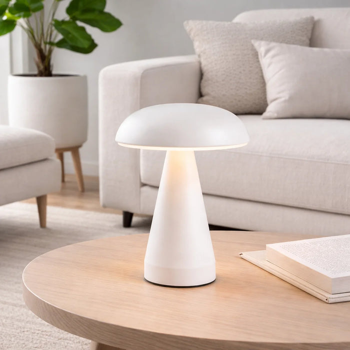 Tafellamp Aion – Wit – LED – Oplaadbaar