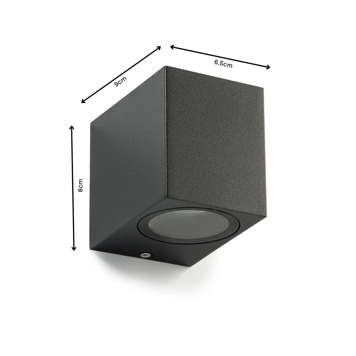Wandlamp Merlon – Zwart – Buiten – afbeelding 4