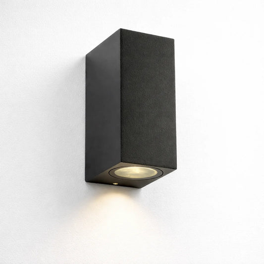 Wandlamp Merlon – Zwart – Up Down – Buiten